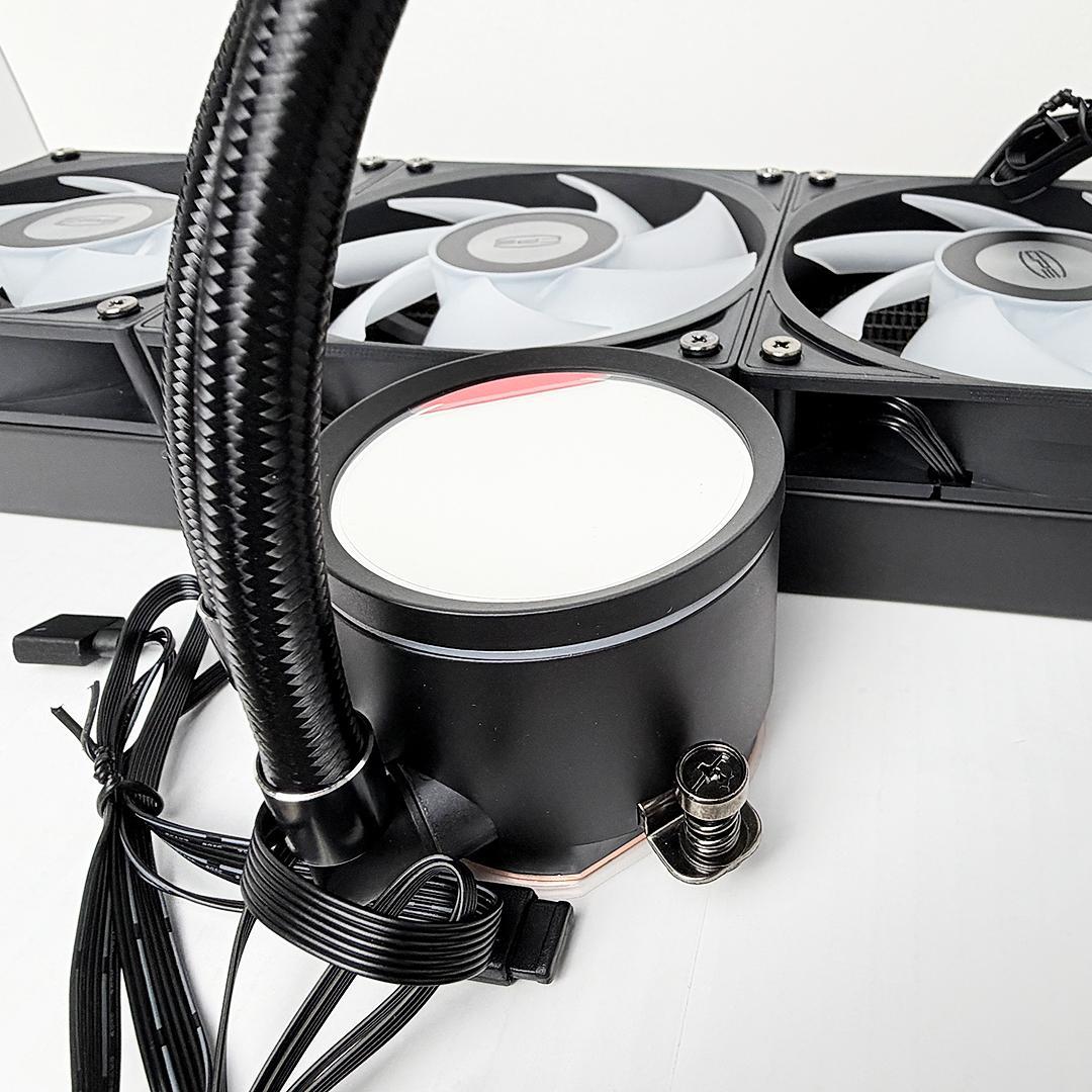 CPS DA360 Pro ARGB デジタル CPU水冷クーラー 360mm