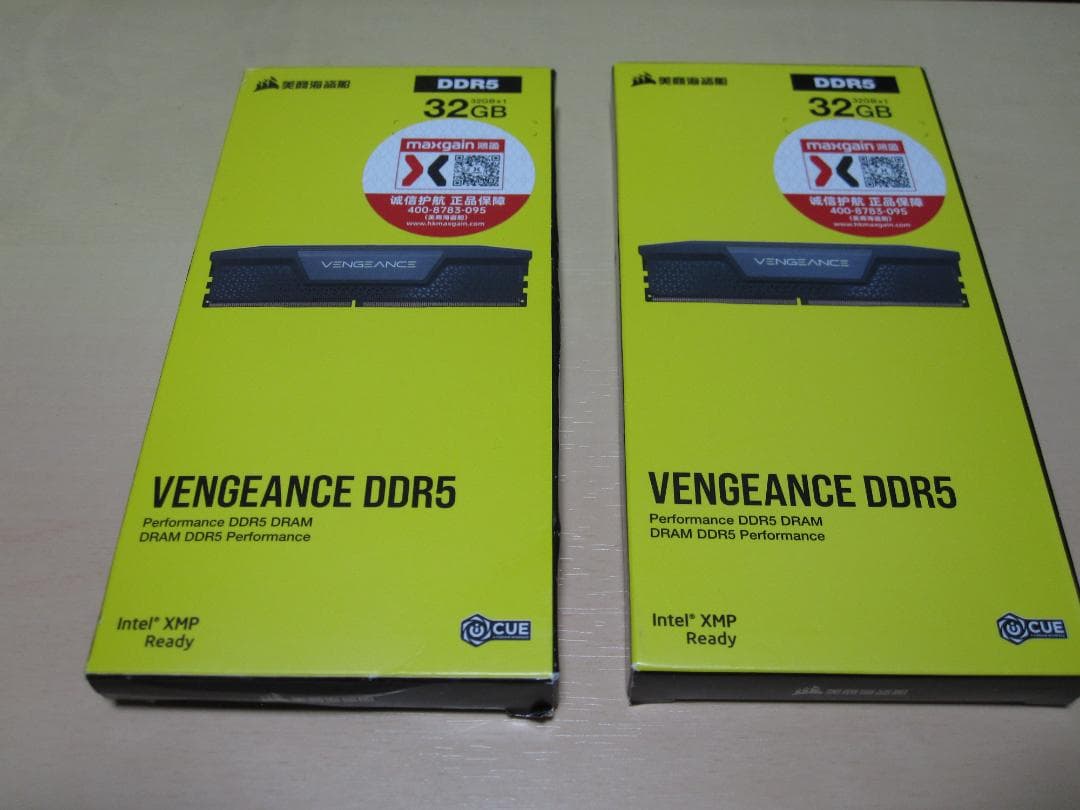 VENGEANCE DDR5 64GB メモリ