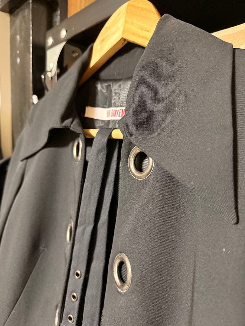 ジャケット・アウター dirk bikkembergs eyelet lace up jacket