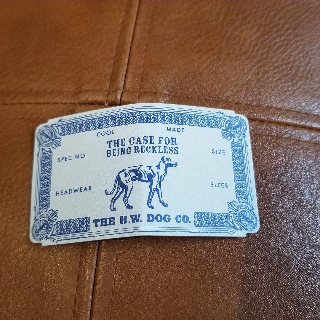 H.W.DOG &CO. トラッカーキャップ