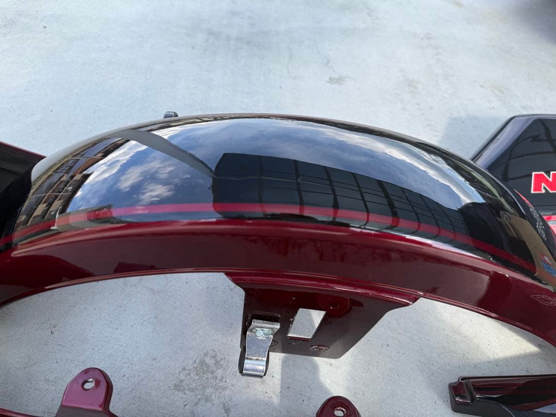 HONDAcb400ncb250n 純正外装赤黒 ホーク3 バブスーパーホーク