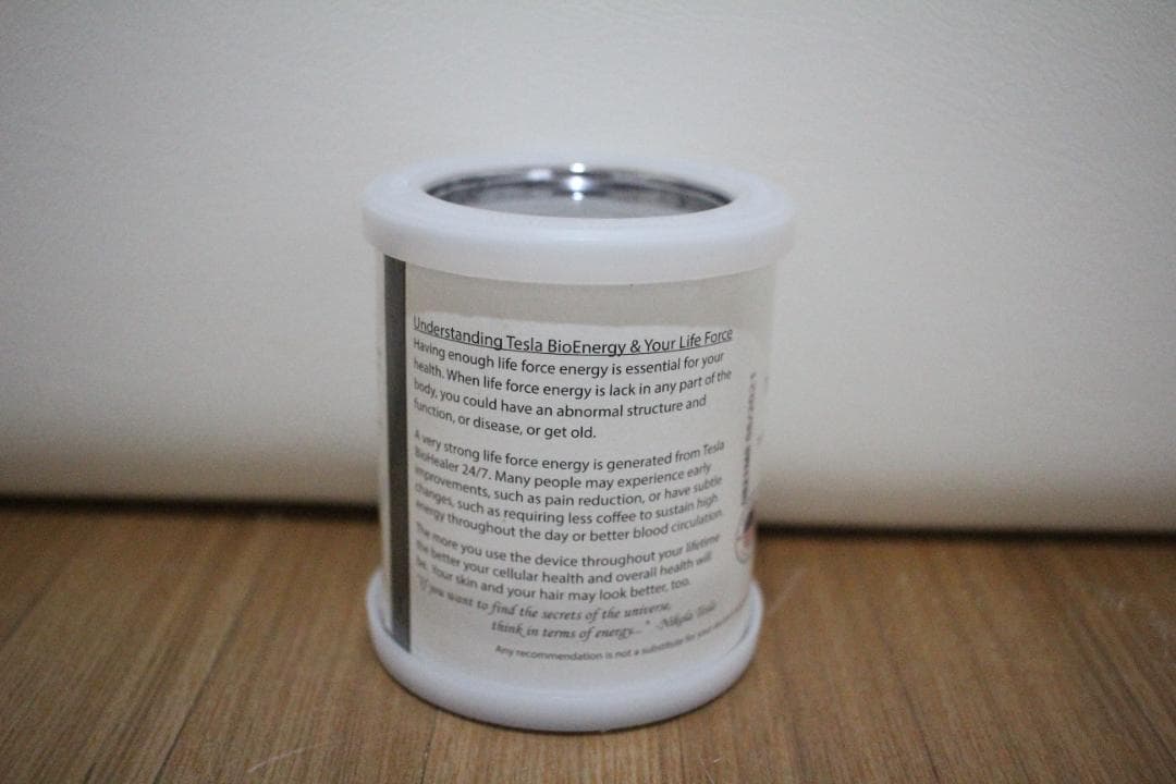 大人用　テスラ・バイオヒーラー（1個）テスラ缶　メドベッド