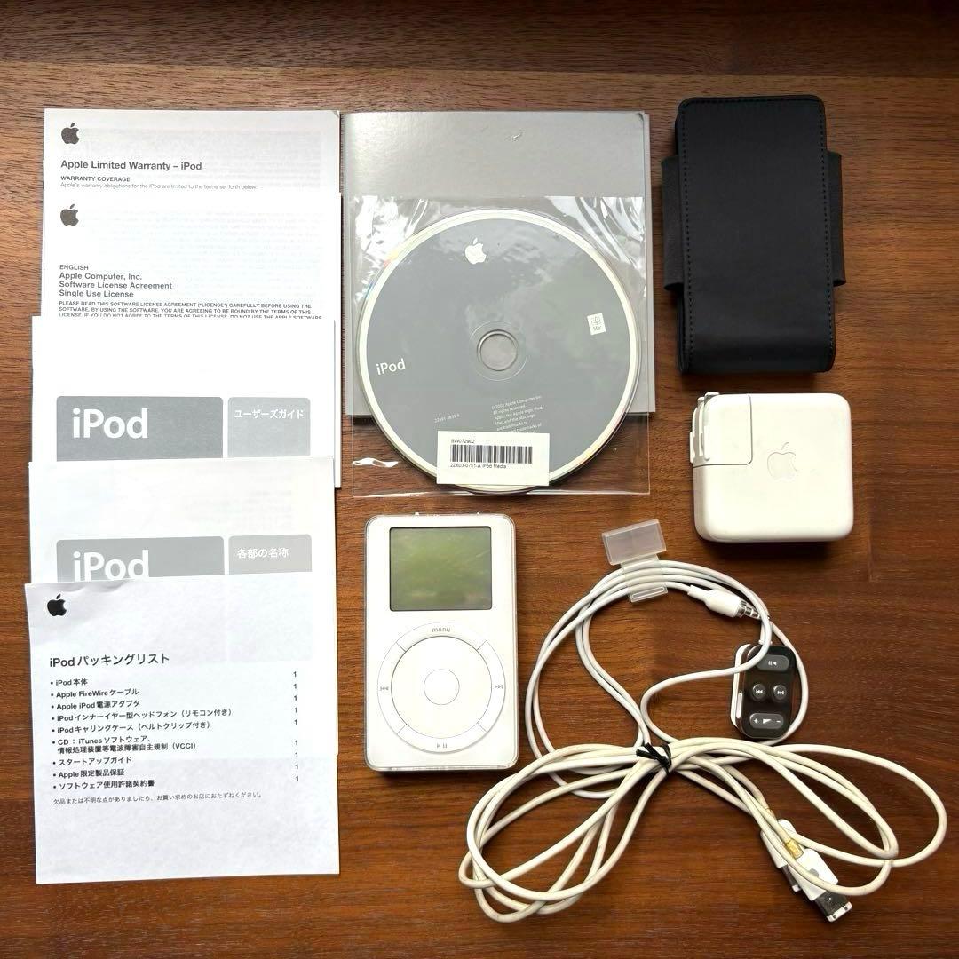 iPod A1019 10GB タッチホイール ジャンク 付属品セット