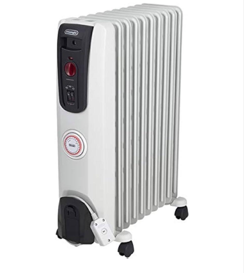 デロンギ　オイルヒーター H771015EFSN 取扱説明書付