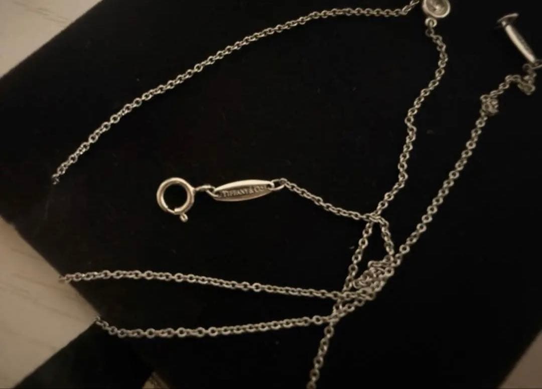 mels key Tiffany ネックレス プラチナ