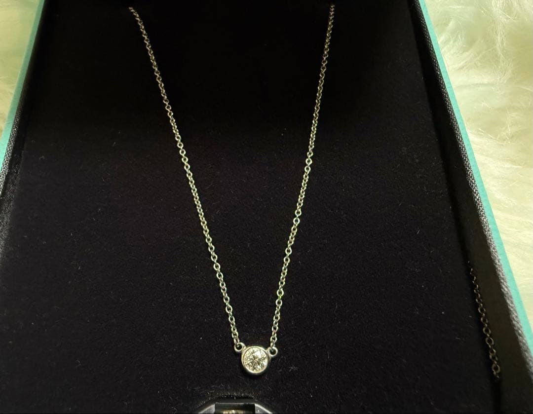 mels key Tiffany ネックレス プラチナ