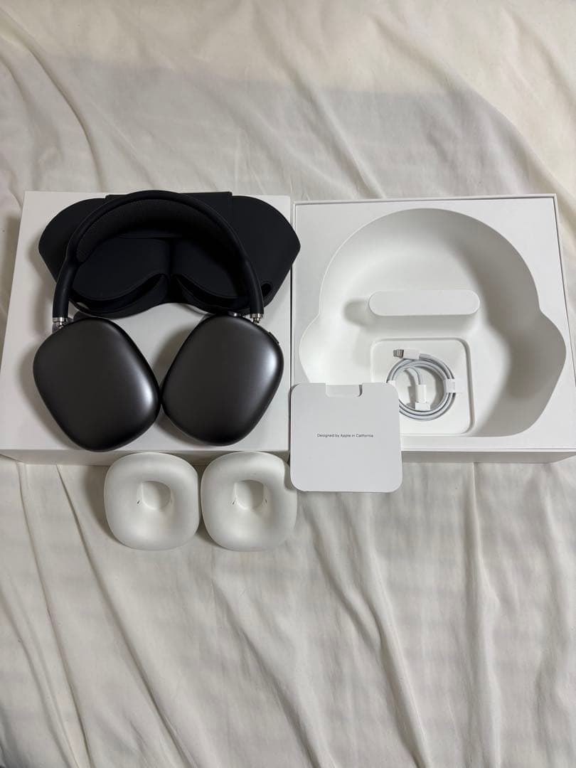 【極美品】AirPods Max スペースグレイ 使用3回のみ 付属品完備