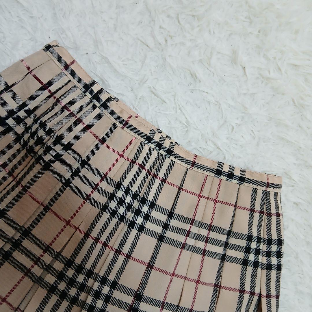 【美品】【BURBERRY BLUE LABEL】ノバチェック　巻きミニスカート