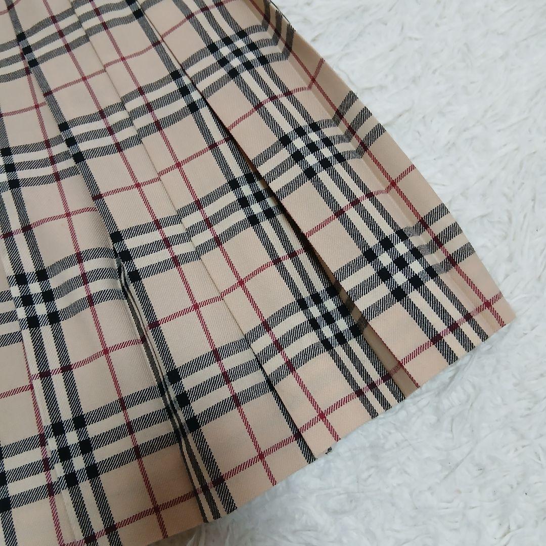 【美品】【BURBERRY BLUE LABEL】ノバチェック　巻きミニスカート