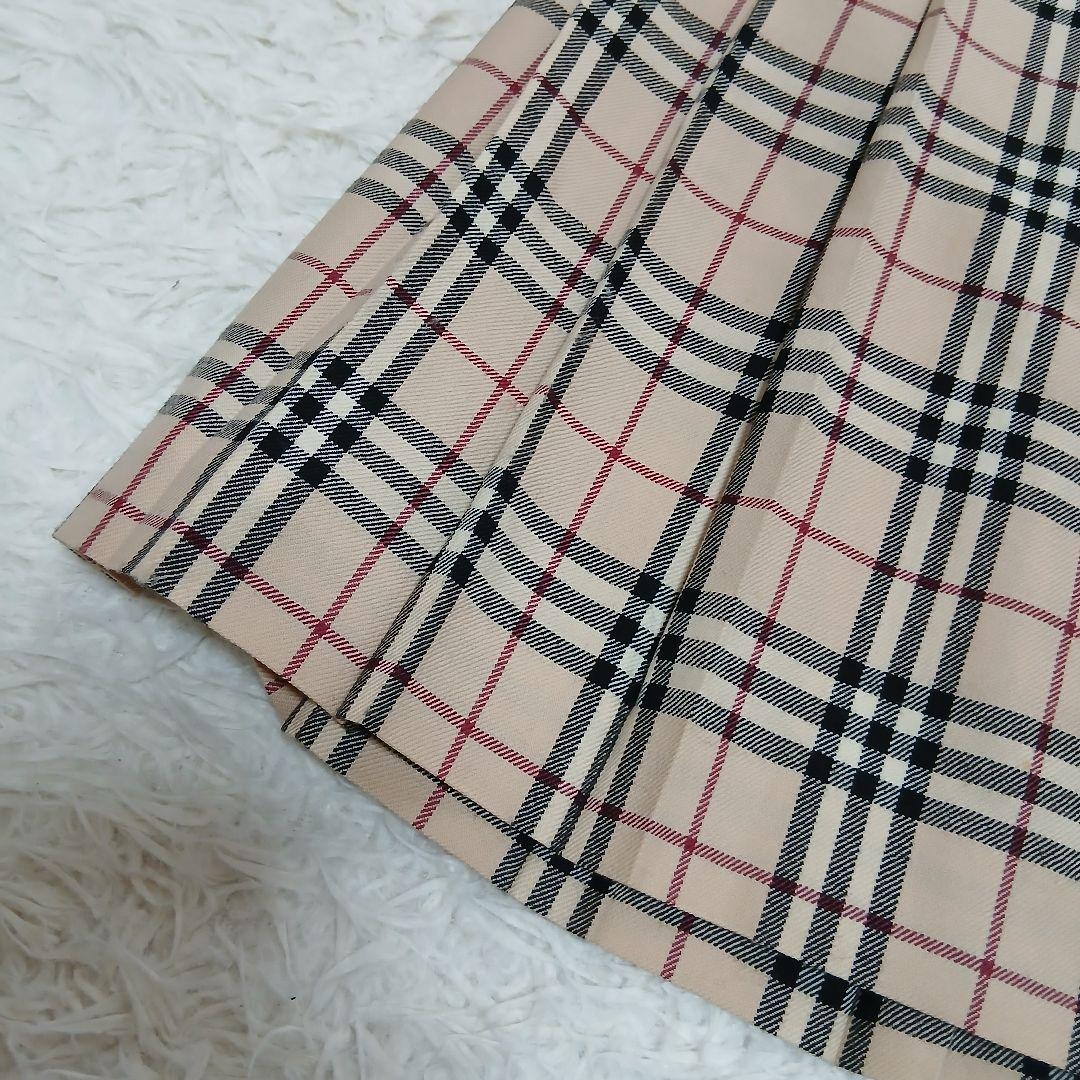【美品】【BURBERRY BLUE LABEL】ノバチェック　巻きミニスカート