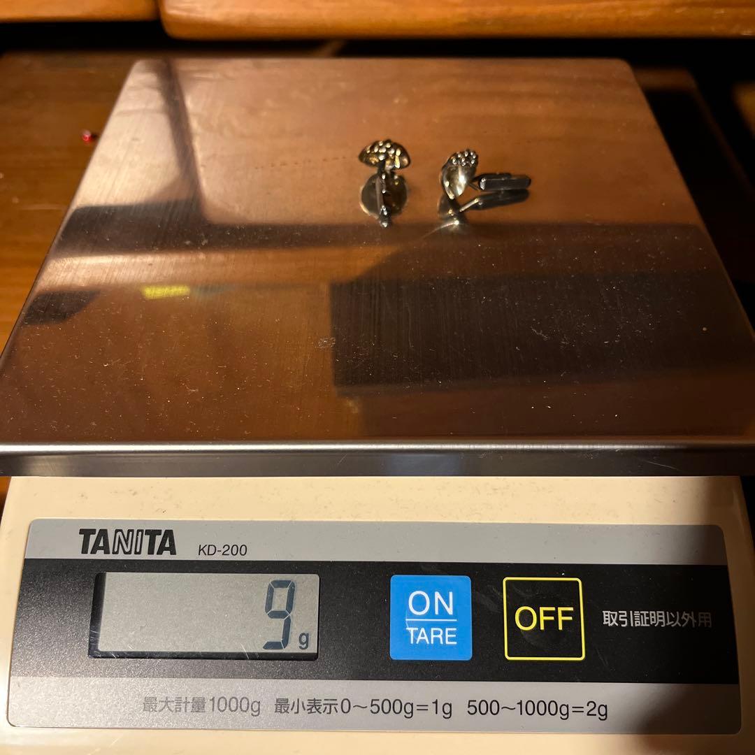 k18刻印　金無垢カフス　8.5g