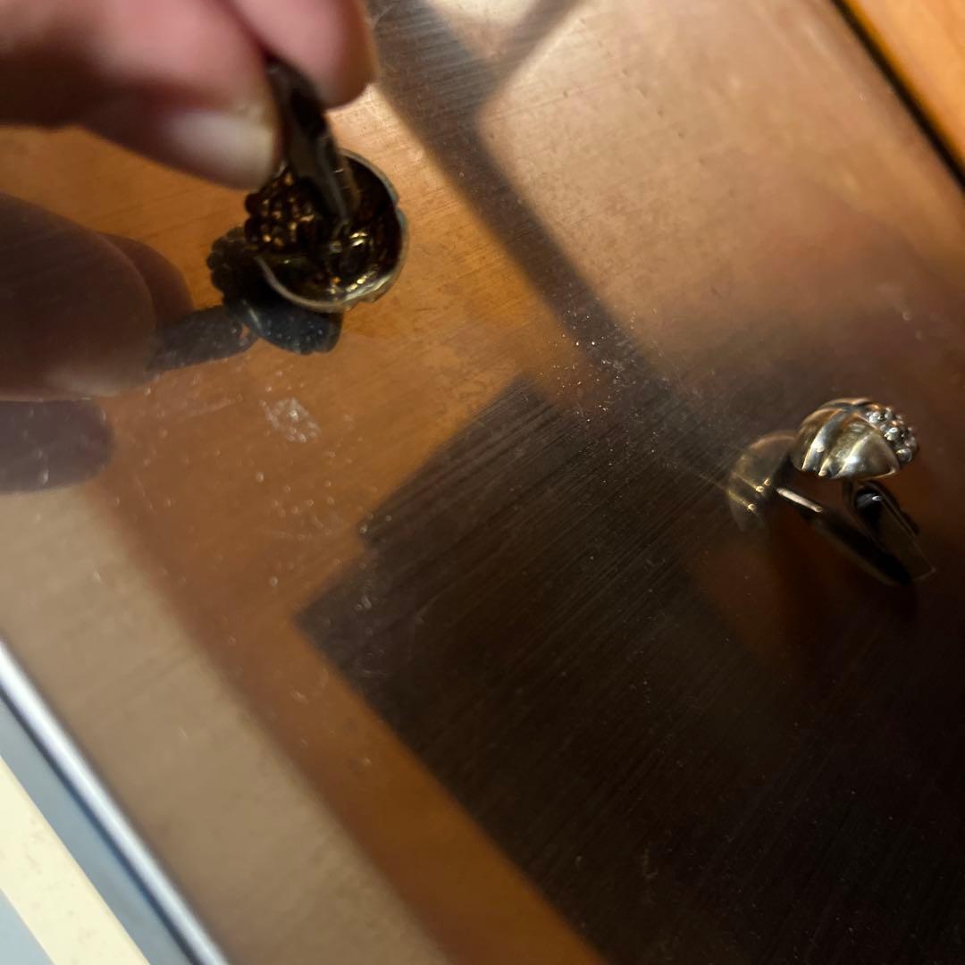 k18刻印　金無垢カフス　8.5g