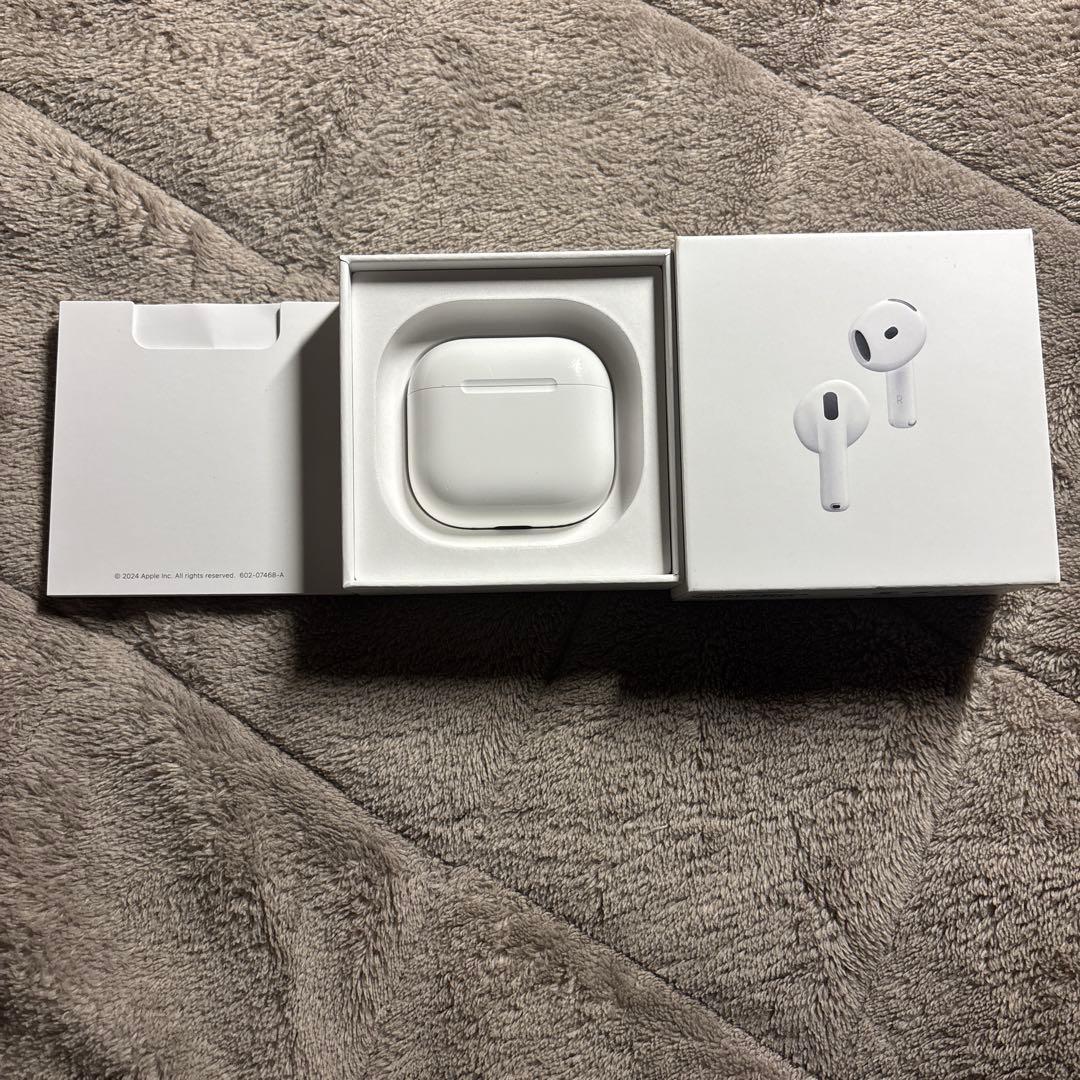 AirPods4世代１ヶ月間使用ノイズキャンセリング搭載