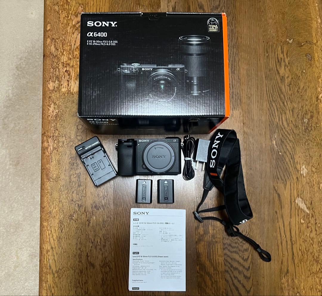 ＊SONY α6400 ボディのみ　○メーカー保証残り他５年自然故障保証付
