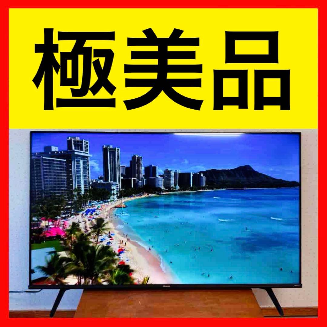 ●極美品 Hisense 50インチ 4K テレビ 50E65K 2024年製