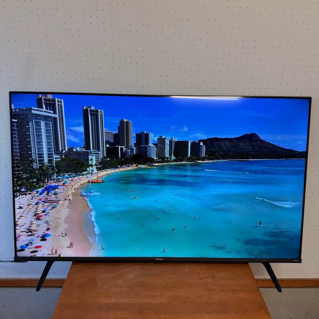 ●極美品 Hisense 50インチ 4K テレビ 50E65K 2024年製