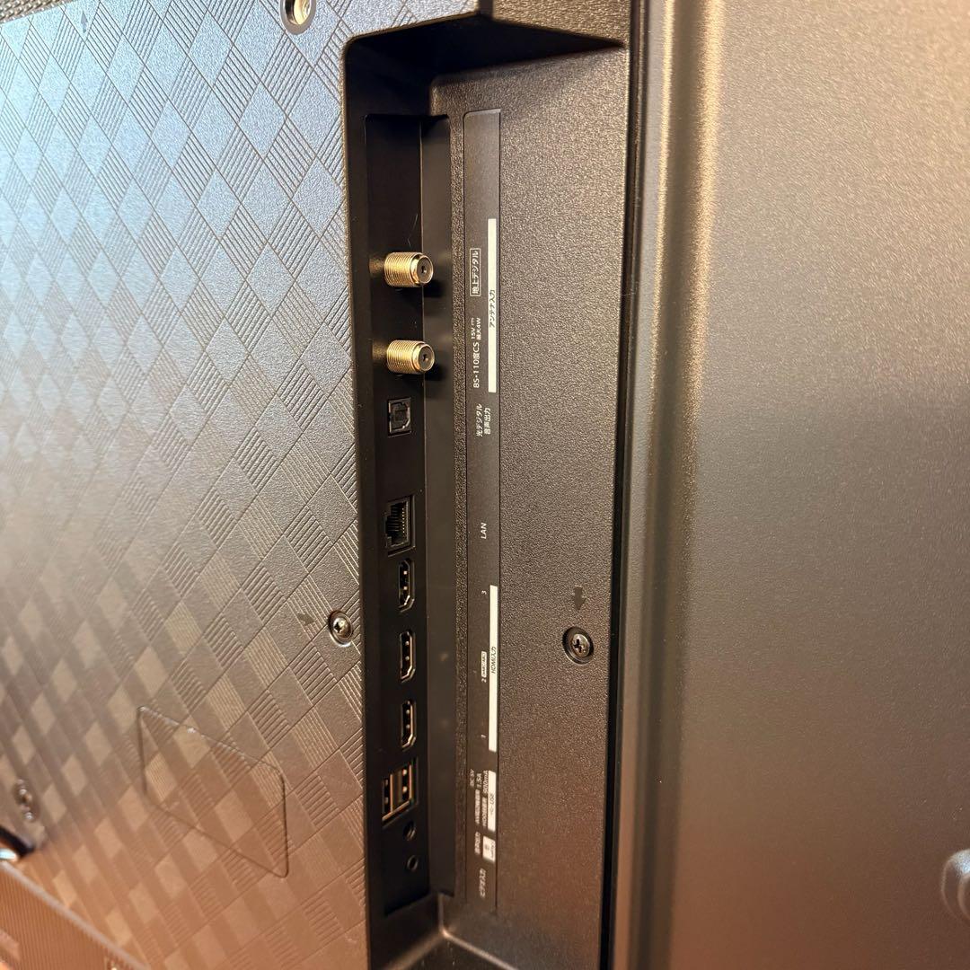 ●極美品 Hisense 50インチ 4K テレビ 50E65K 2024年製