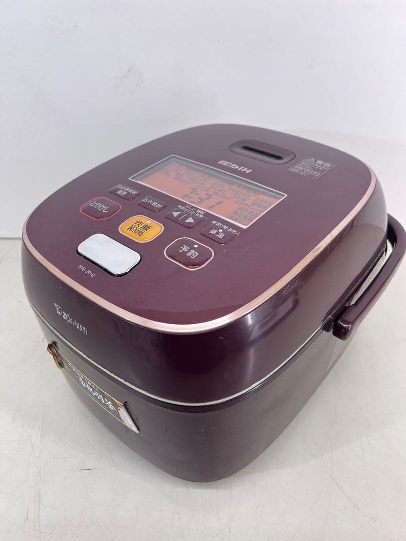 象印　炊飯器 圧力IH式　一升炊き　NW-JS18