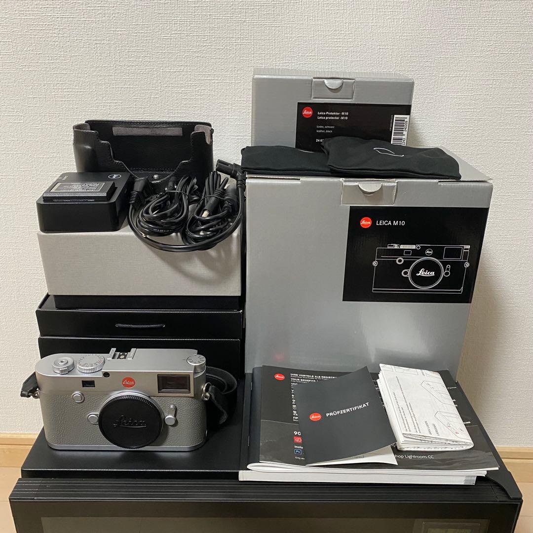 【Leica m10 silver】美品・付属品付