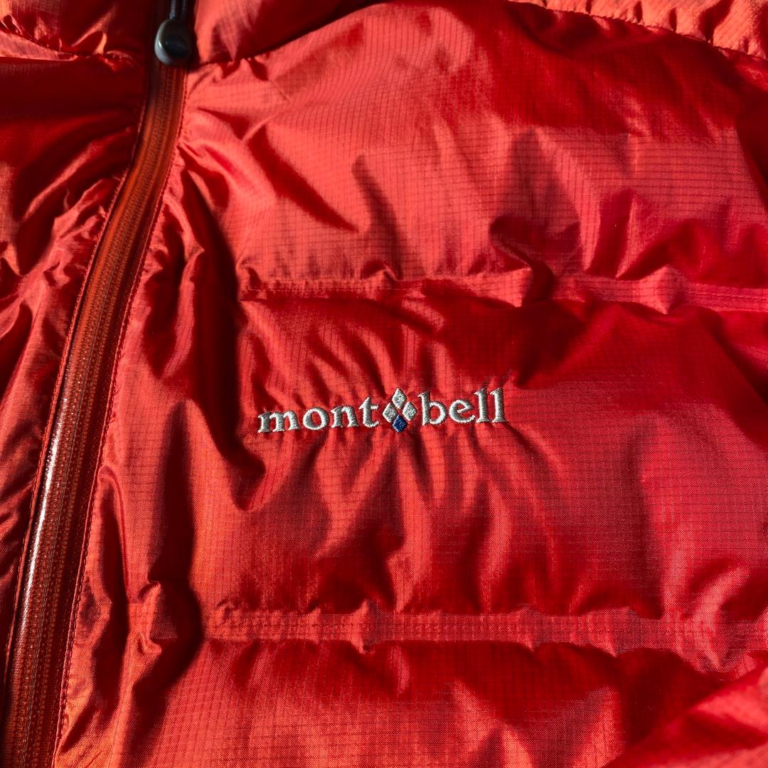 mont-bell パーマフロストライトダウンジャケット M オレンジ