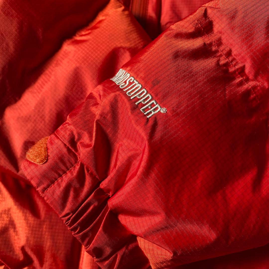 mont-bell パーマフロストライトダウンジャケット M オレンジ