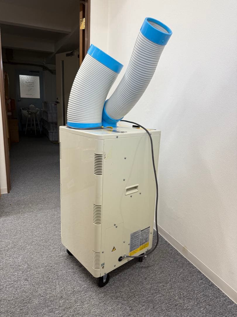 【美品】　ナカトミ 首振りスポットクーラー N407-TC