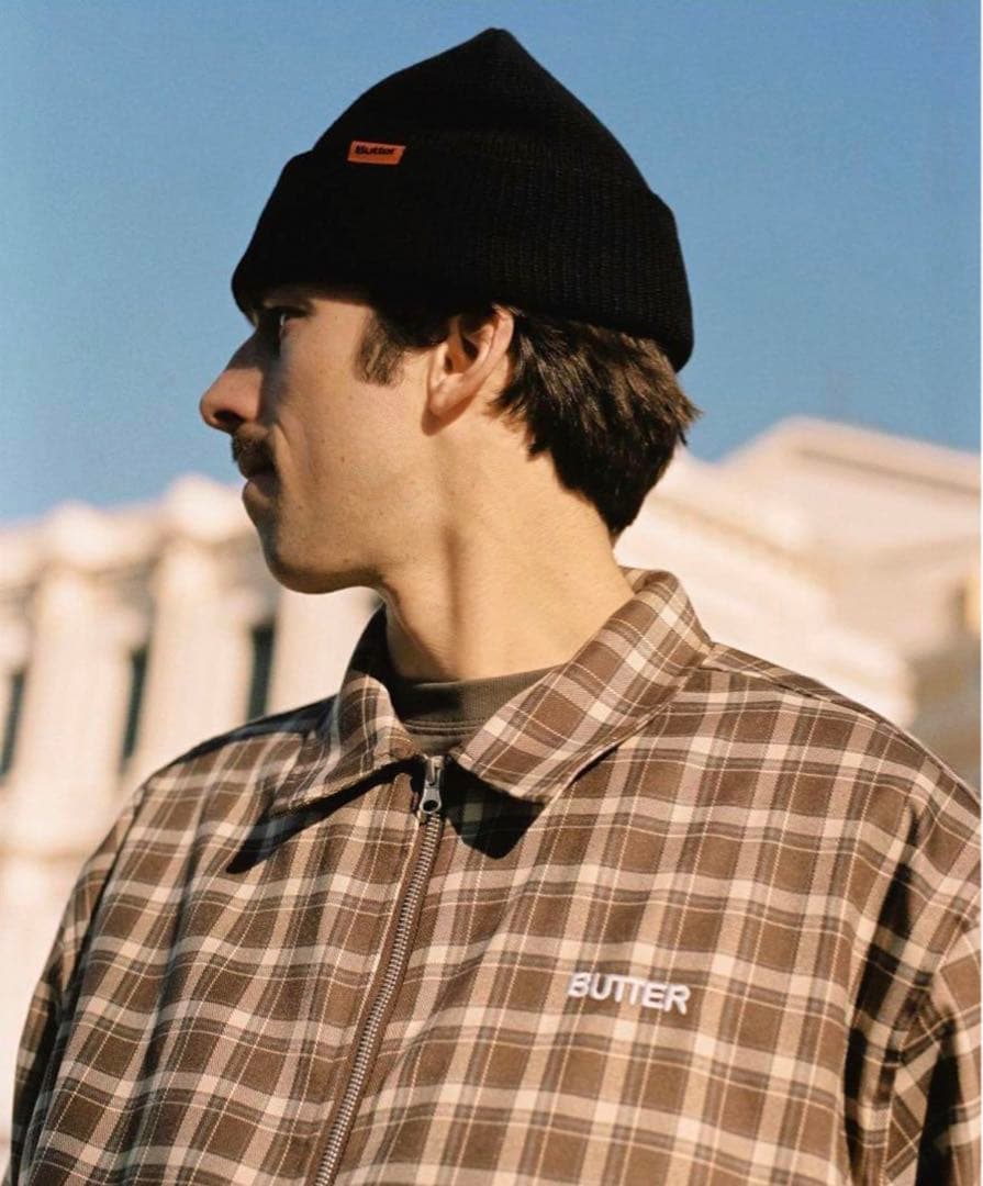 【超おすすめ】butter goods point tag beanie