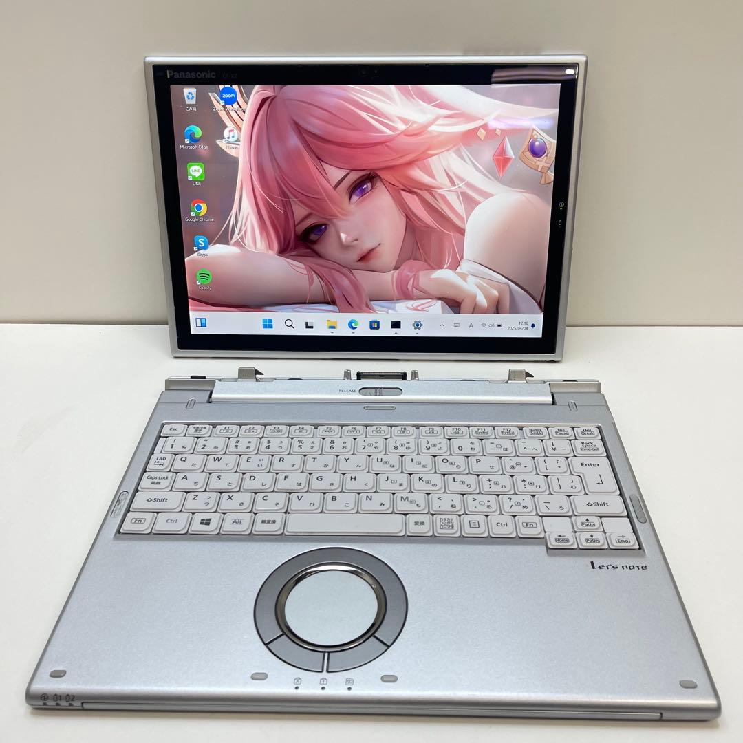 #598 パナソニックCF-XZ6 タブレット i5-7300U 8GB