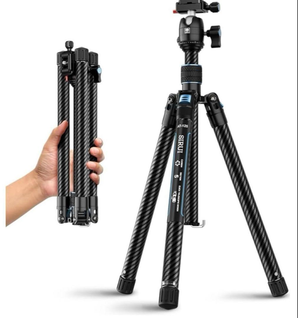601532SIRUIカーボンファイバー三脚 AT-125＋B00K JP