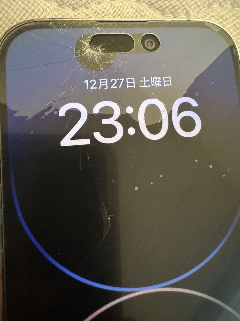 (ジャンク品)iPhone 14 proシルバー 本体