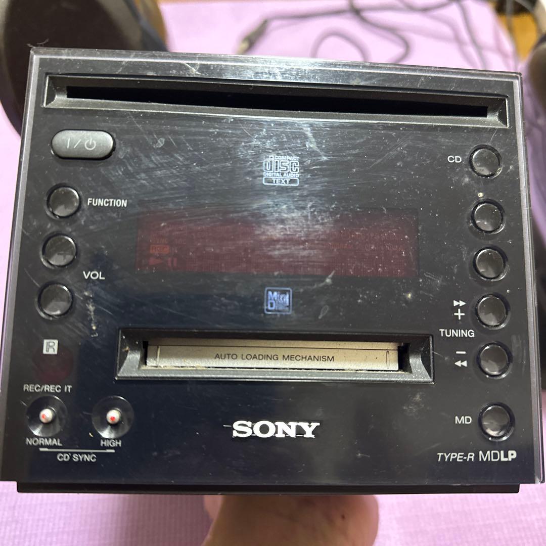 SONY製 MD対応ミニコンポ
