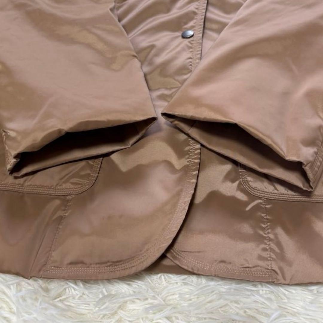 【Burberry】バーバリー ダウンジャケット ライトダウン ブラウン 美品