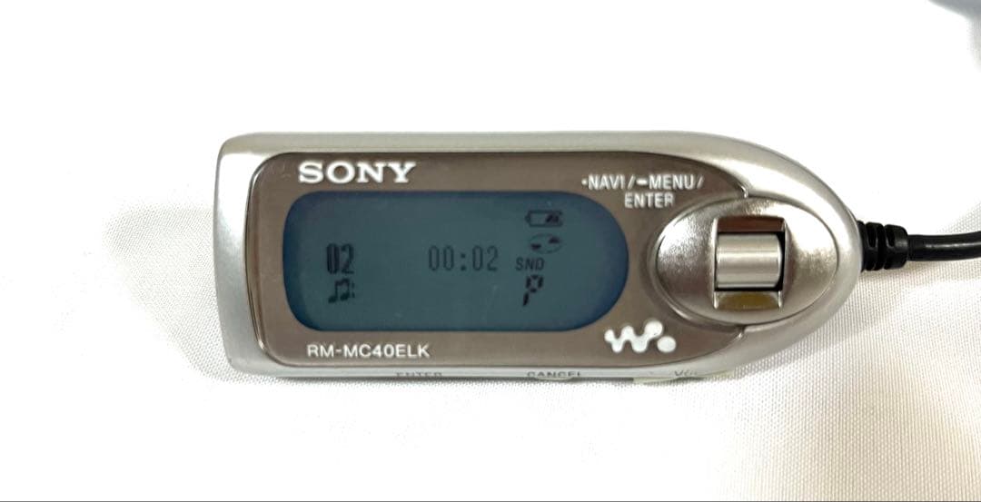 SONY ジョグダイヤルリモコンRM-MC40ELK WALKMAN ソニー