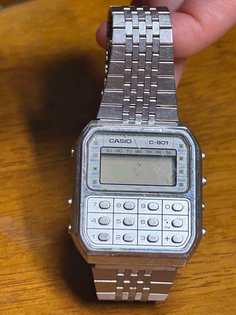 CASIO C-801 デジタル腕時計　カシオ　291