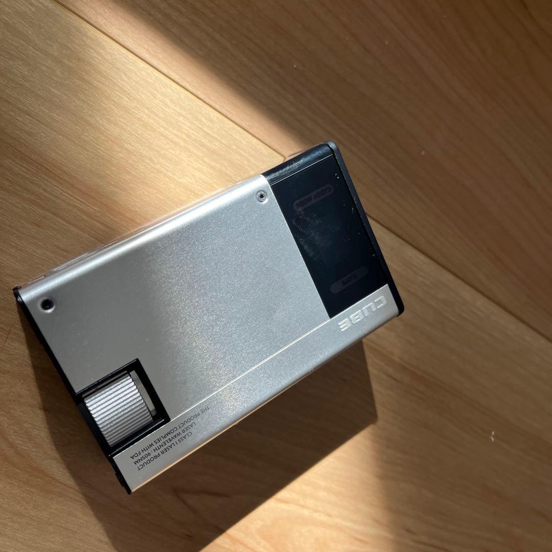 CUBE ゴルフ用距離計 シルバー/ブラック