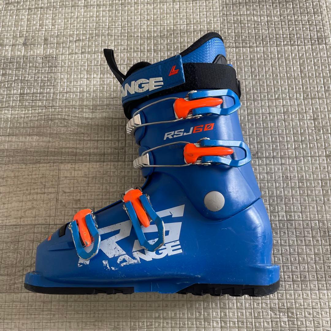LANGEラングジュニア スキーブーツ RSJ60 ＋ シダス インソール付き