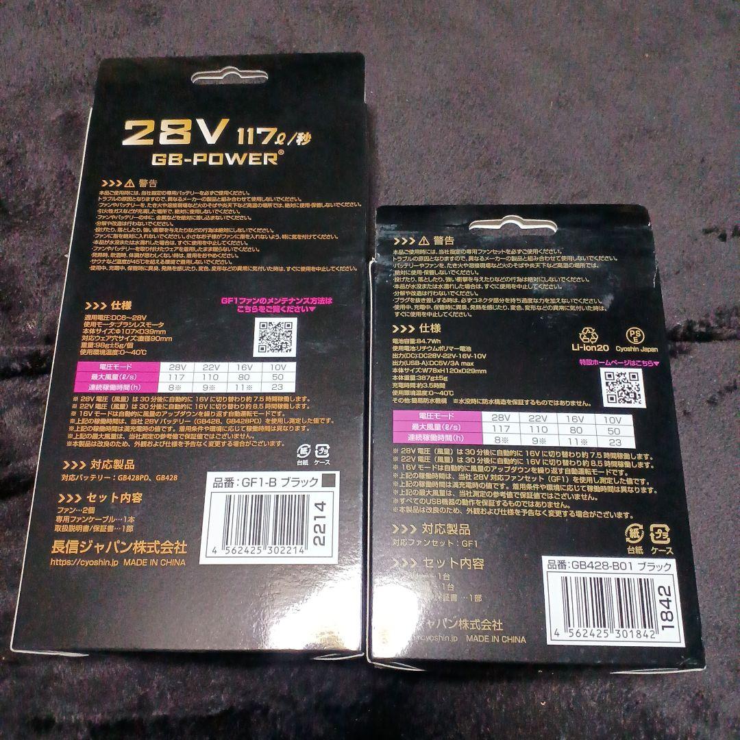 GB-POWER 28V 高性能ファン
