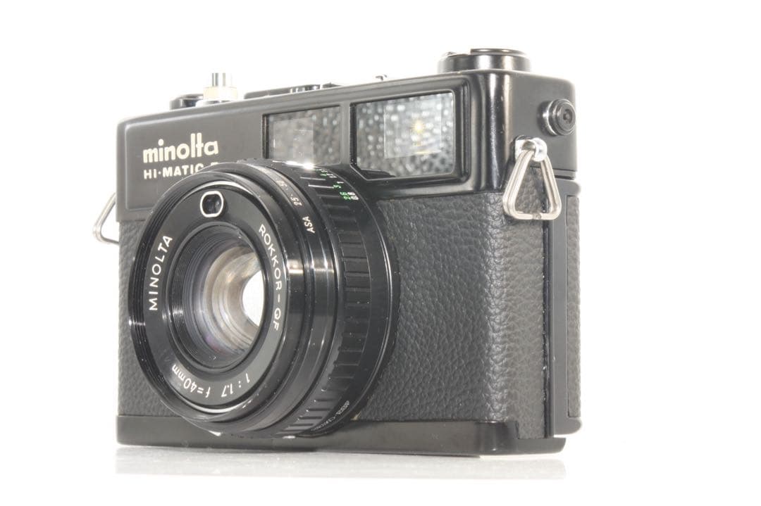 整備品　Minolta HI-MATIC E ブラック　レンジファインダー