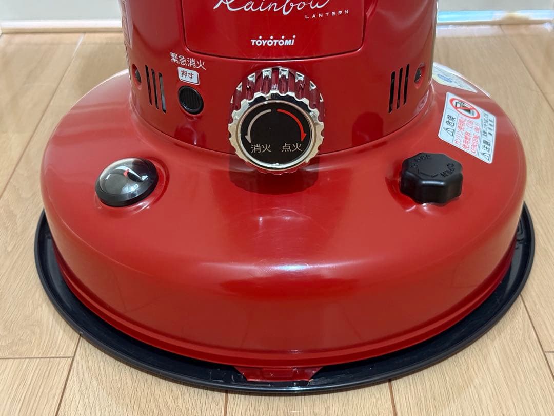 トヨトミ レインボーストーブ レッド RL-250