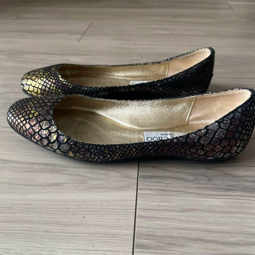 【 さばおさん専用】JIMMY CHOO フラットシューズ