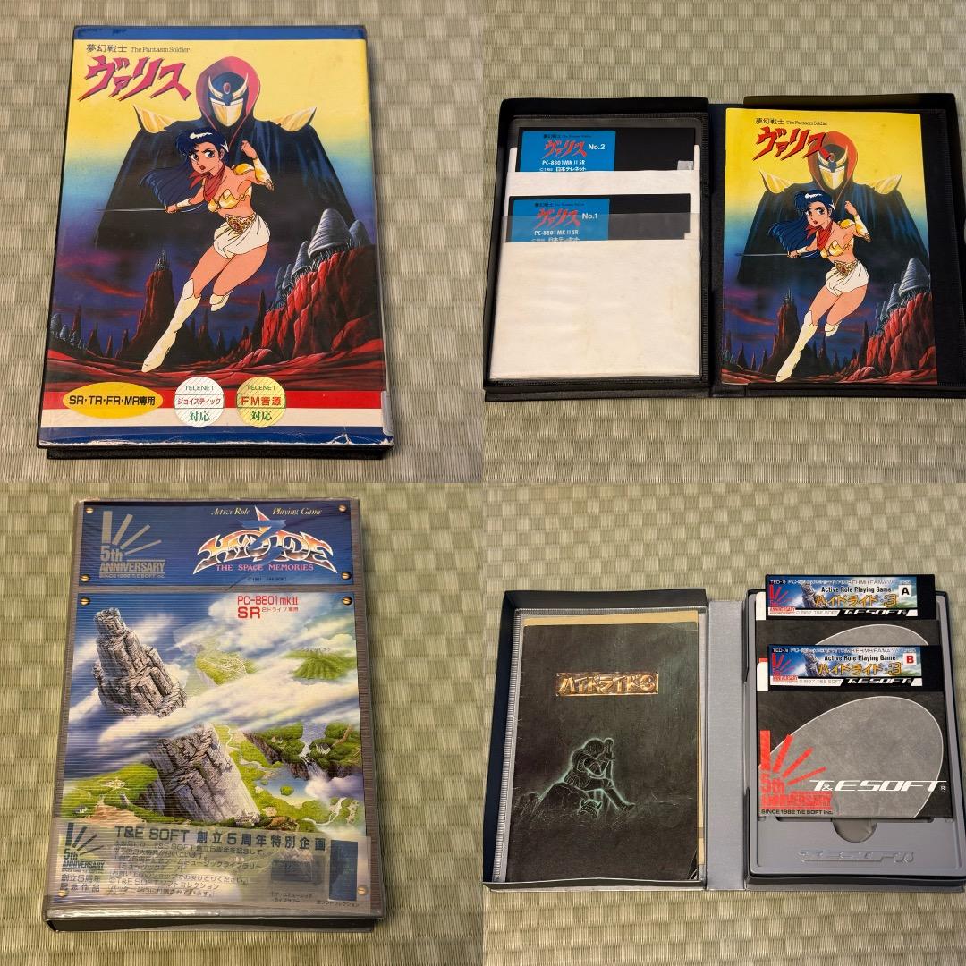 PC-8801FH ソフト多数セット FDD-DRIVE SWAPPER+