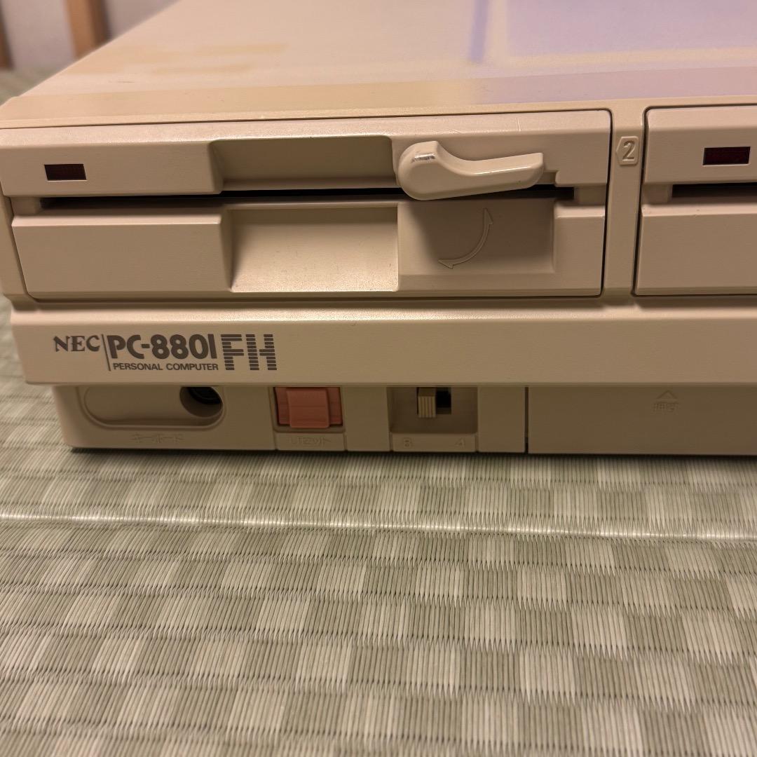 PC-8801FH ソフト多数セット FDD-DRIVE SWAPPER+