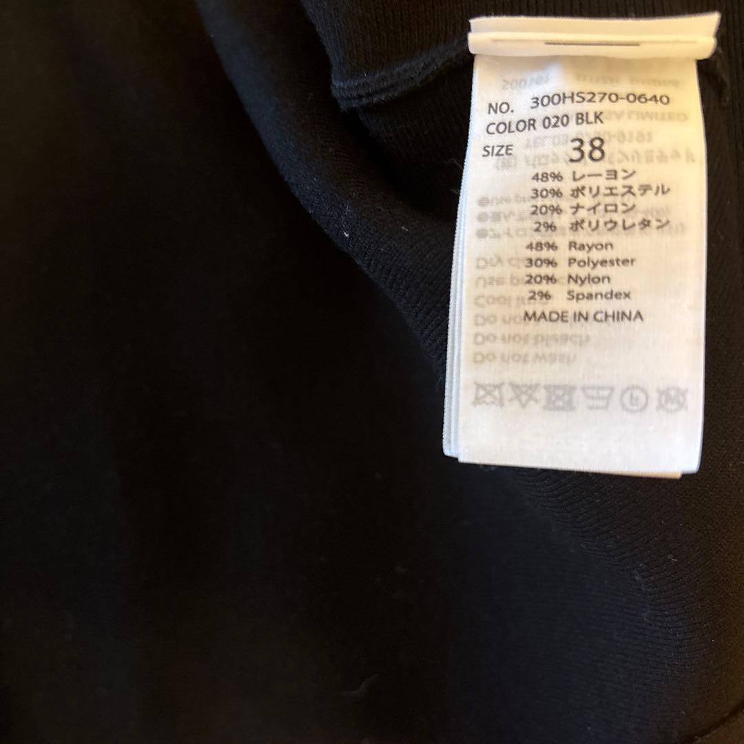 ENFÖLD ブラック シャツ 38