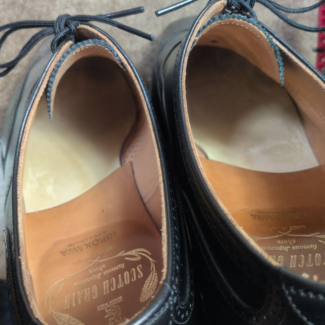 【SCOTCH GRAIN✨3E✨26cm】ビジネス シューズ ウイングチップ