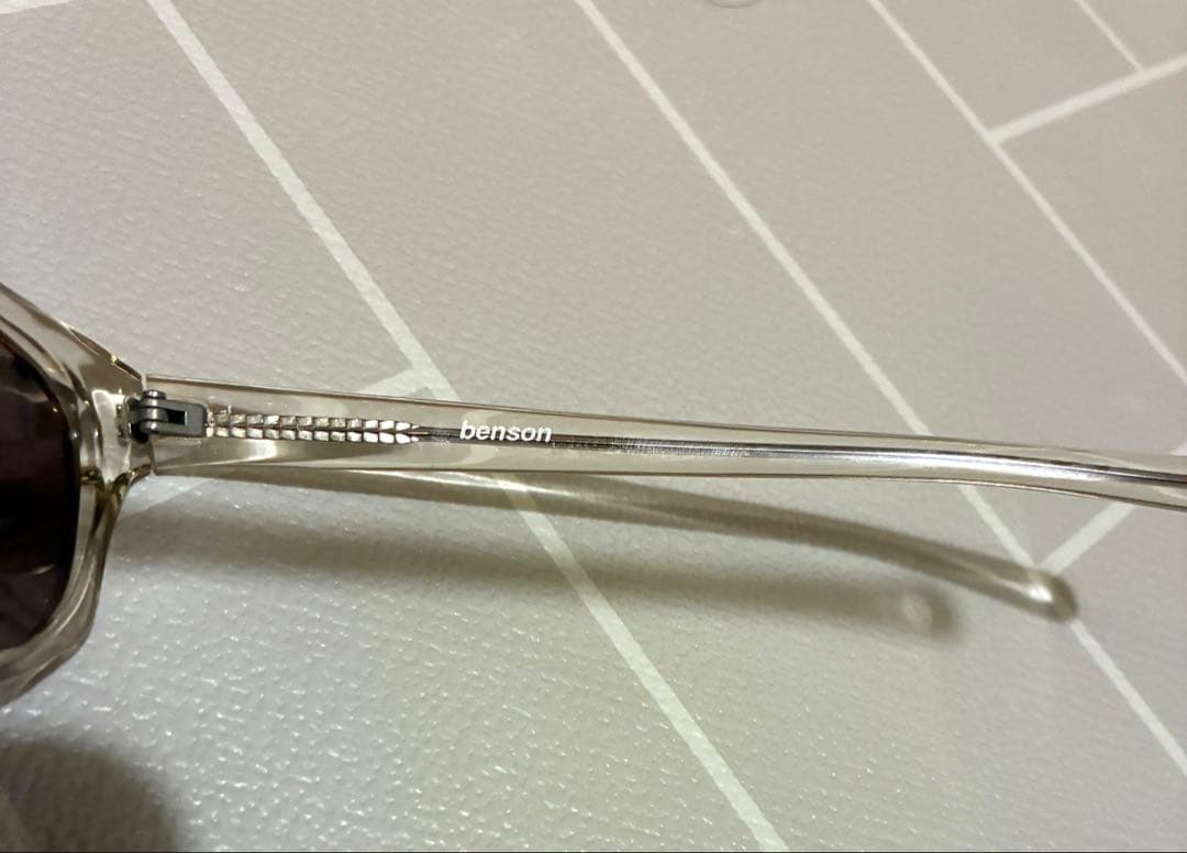 old stussy benson sunglass クリアフレーム