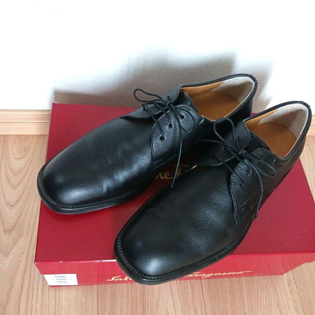 フェラガモ　ドレスシューズ　革靴 7EE 25cm ferragamo 黒