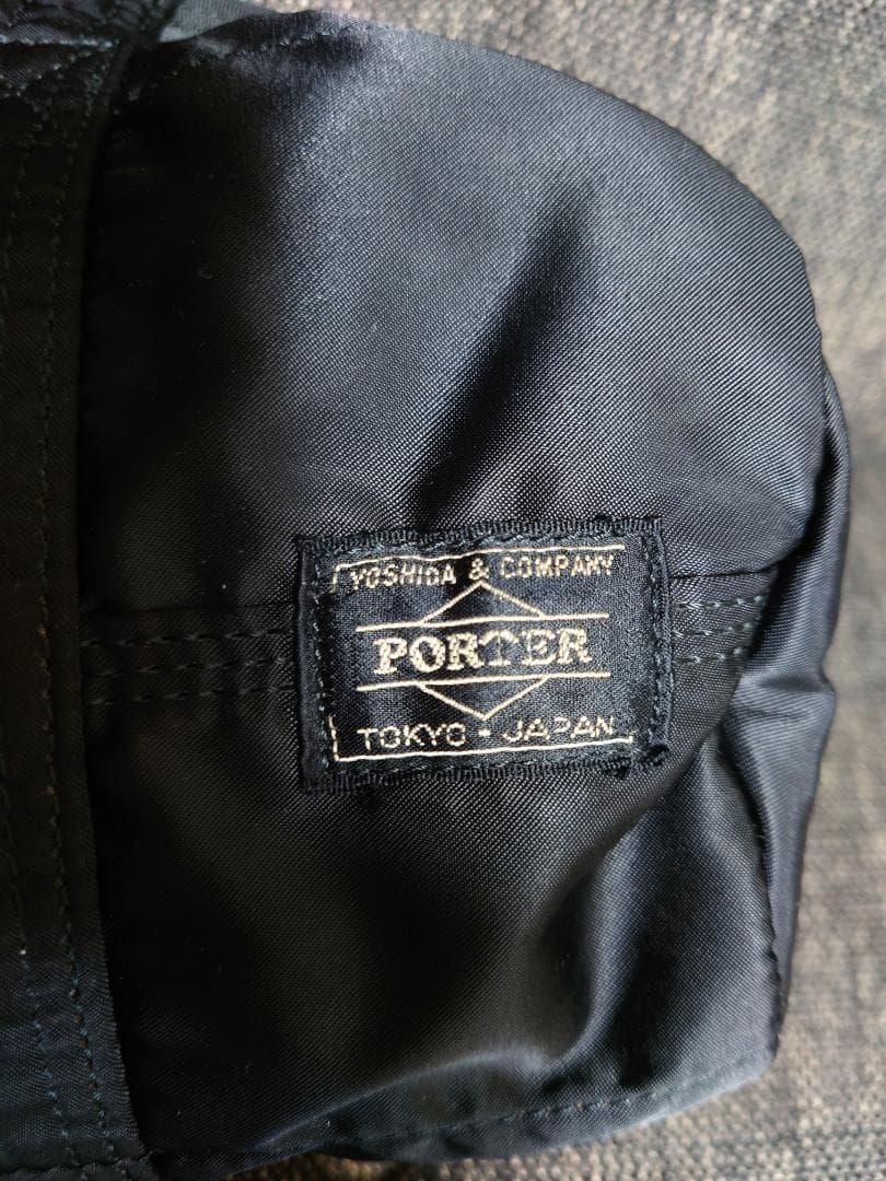 PORTER ミニボストンバッグ 黒／軽量ナイロン