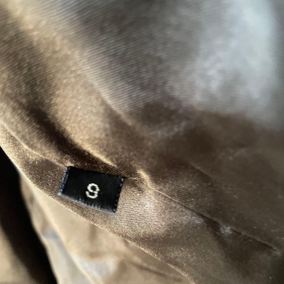 ファーコート　フォックス　シルバー　肉厚　グレー