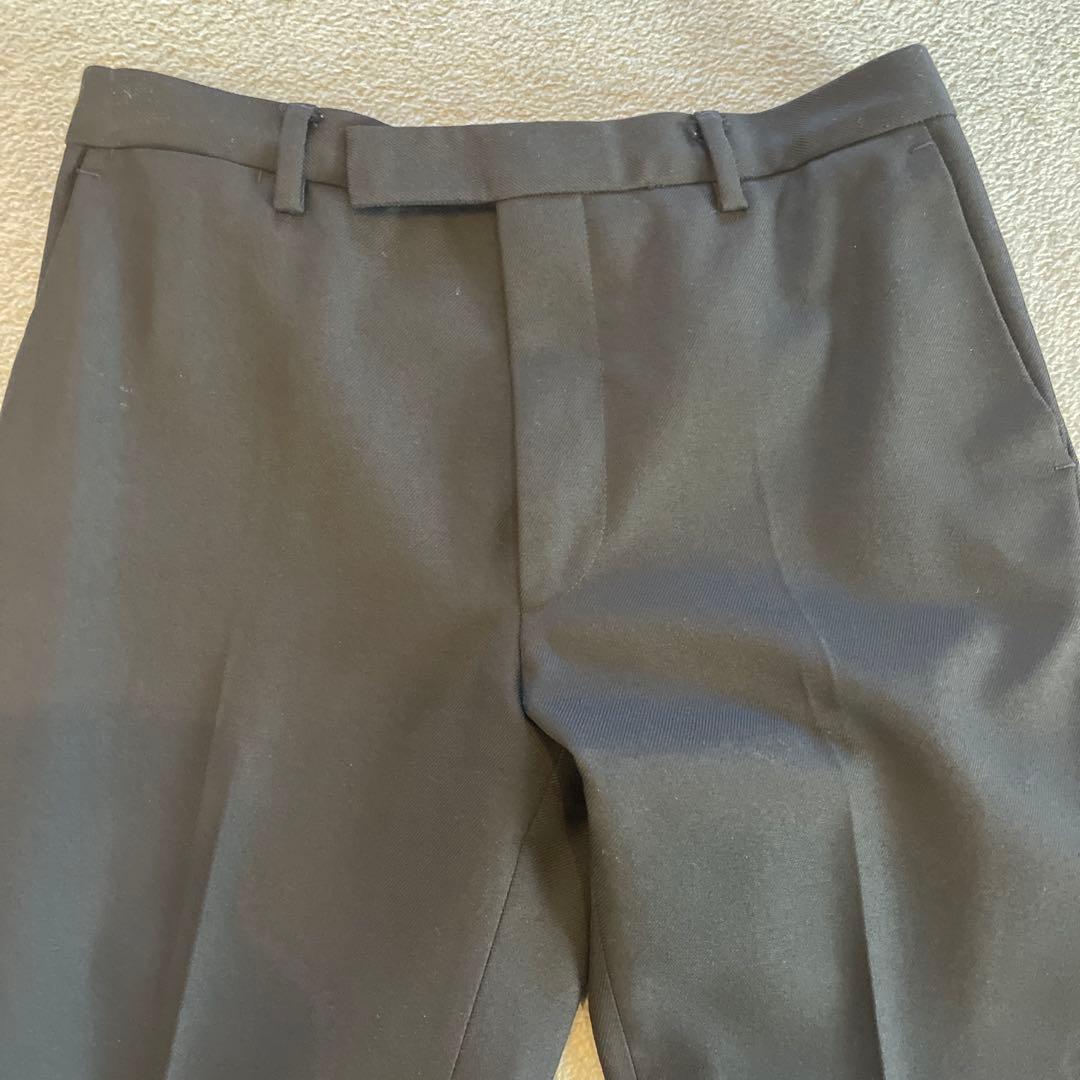 RAF SIMONSラブシモンズ黒パンツサイズ46