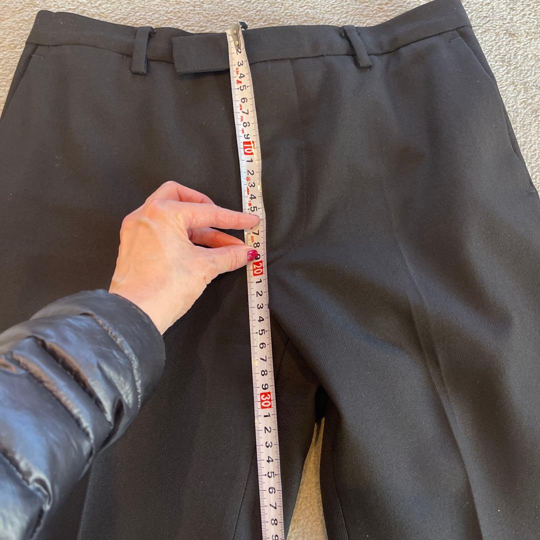 RAF SIMONSラブシモンズ黒パンツサイズ46